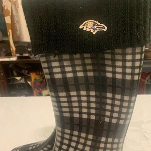 Baltimore ravens waterproof size XS plaid